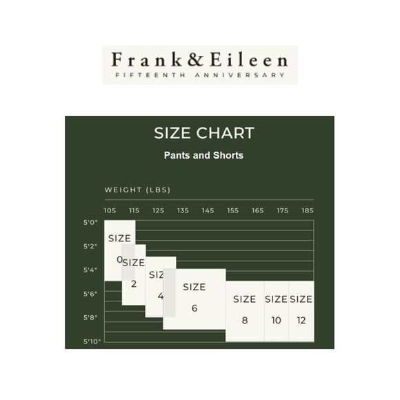 NEW FRANK & EILEEN catherine long sweatpants in mineral indigo - Picture 2 of 7